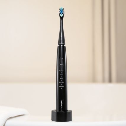 Niceboy ION Sonic - Cepillo de dientes sónico 800 mAh IPX7 negro