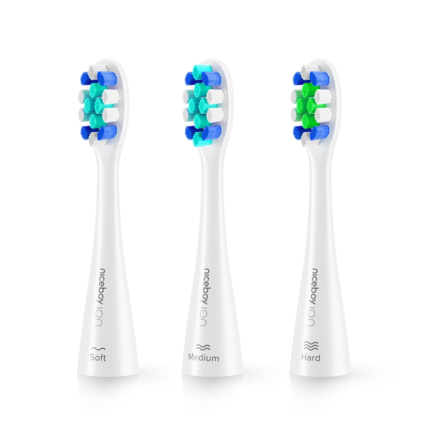 Niceboy ION Sonic Lite - Cepillo de dientes sónico 500 mAh IPX7 blanco