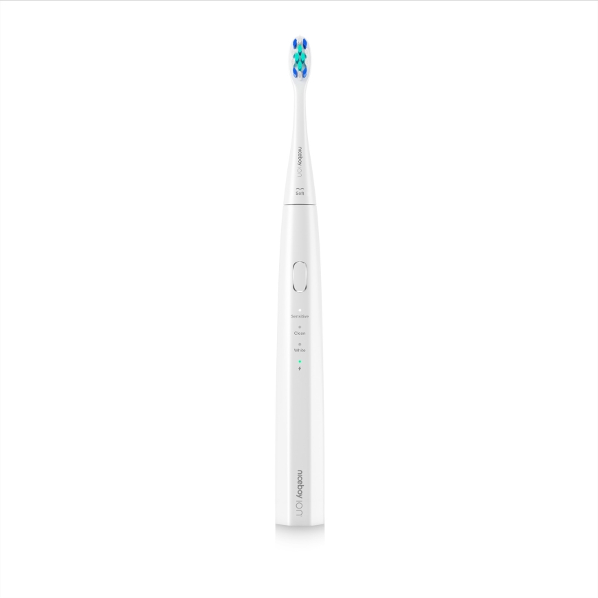 Niceboy ION Sonic Lite - Cepillo de dientes sónico 500 mAh IPX7 blanco