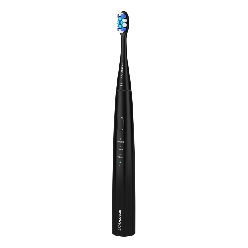 Niceboy ION Sonic Lite - Cepillo de dientes sónico 500 mAh IPX7 negro