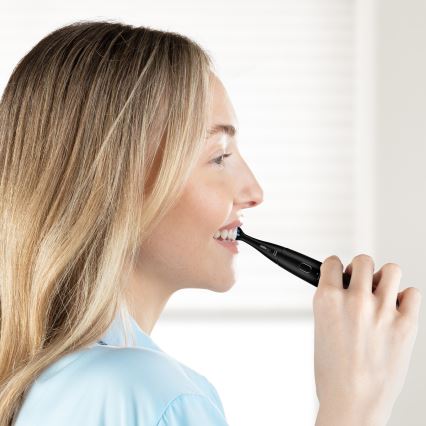 Niceboy ION Sonic Lite - Cepillo de dientes sónico 500 mAh IPX7 negro