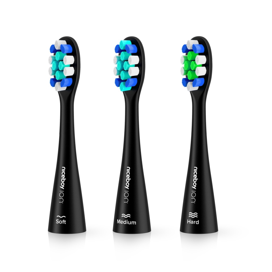 Niceboy ION Sonic Lite - Cepillo de dientes sónico 500 mAh IPX7 negro