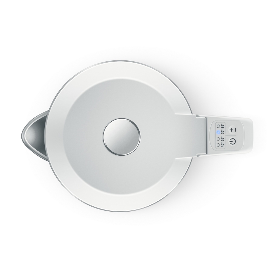 Niceboy ION ThermoKettle TK5 - Hervidor con termorregulación 1,7 l 2200W/230V blanco
