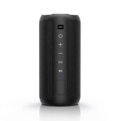 Niceboy Orion - Altavoz inalámbrico LED con micrófono 24W/2200 mAh IPX7 negro