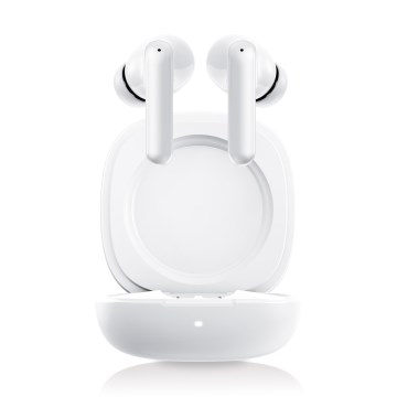 Niceboy Pins 4 PRO - Auriculares inalámbricos con ANC 380 mAh + 2x 35 mAh IP54 blanco