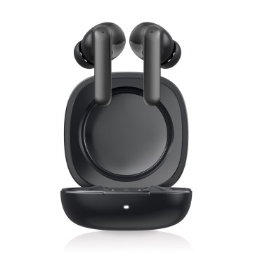 Niceboy Pins 4 PRO - Auriculares inalámbricos con ANC 380 mAh + 2x 35 mAh IP54 negro