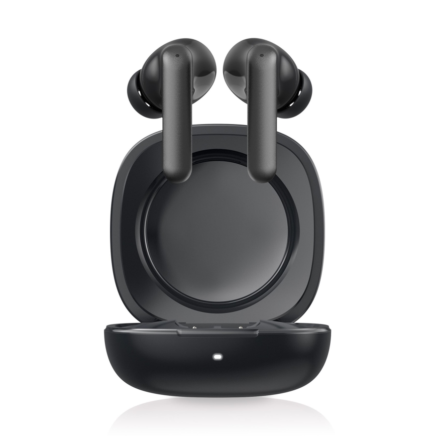 Niceboy Pins 4 PRO - Auriculares inalámbricos con ANC 380 mAh + 2x 35 mAh IP54 negro