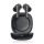 Niceboy Pins 4 PRO - Auriculares inalámbricos con ANC 380 mAh + 2x 35 mAh IP54 negro