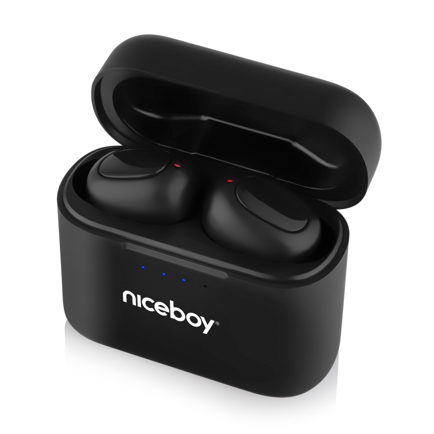 Niceboy Podsie 4 - Audífonos inalámbricos IP54 negro