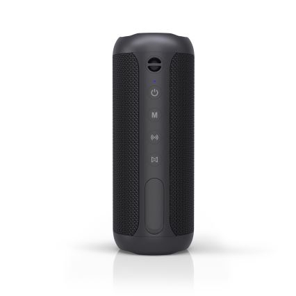 Niceboy Polaris - Altavoz inalámbrico LED con micrófono 30W/2000mAh IPX7 negro