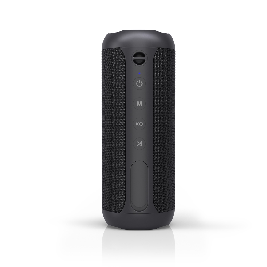 Niceboy Polaris - Altavoz inalámbrico LED con micrófono 30W/2000mAh IPX7 negro