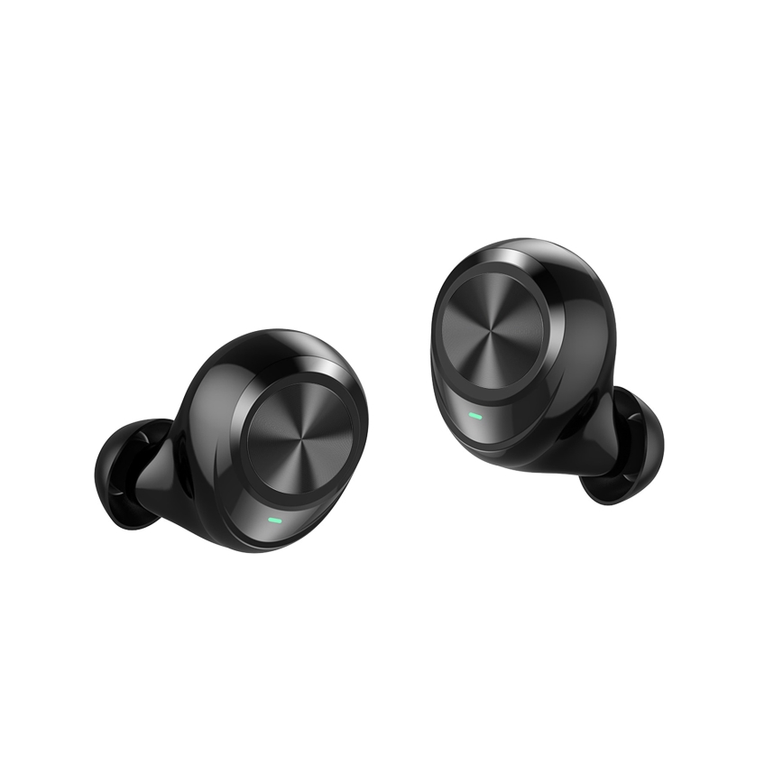 Niceboy Recessed 4 - Auriculares inalámbricos 500 mAh + 2x 70 mAh IPX5 negro