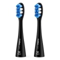 Niceboy - SET 2x Cabezal de recambio Hard para cepillo de dientes ION Sonic y SmartSonic negro