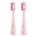 Niceboy - SET 2x Cabezal de recambio Hard para cepillo de dientes ION Sonic y SmartSonic rosa