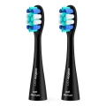 Niceboy - SET 2x Cabezal de recambio Lite Medium para cepillo de dientes ION Sonic negro