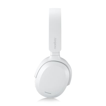 Niceboy Sora - Auriculares inalámbricos con micrófono 250 mAh IPX4 blanco