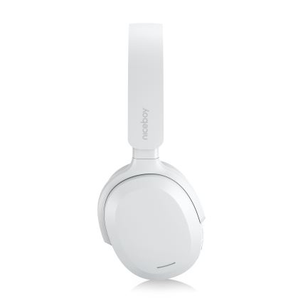 Niceboy Sora - Auriculares inalámbricos con micrófono 250 mAh IPX4 blanco