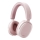 Niceboy Sora - Auriculares inalámbricos con micrófono, batería de 250 mAh, protección IPX4, color rosa