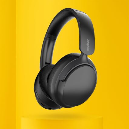Niceboy Stellar - Audífonos inalámbricos con un micrófono y ANC 400 mAh IPX4 negro