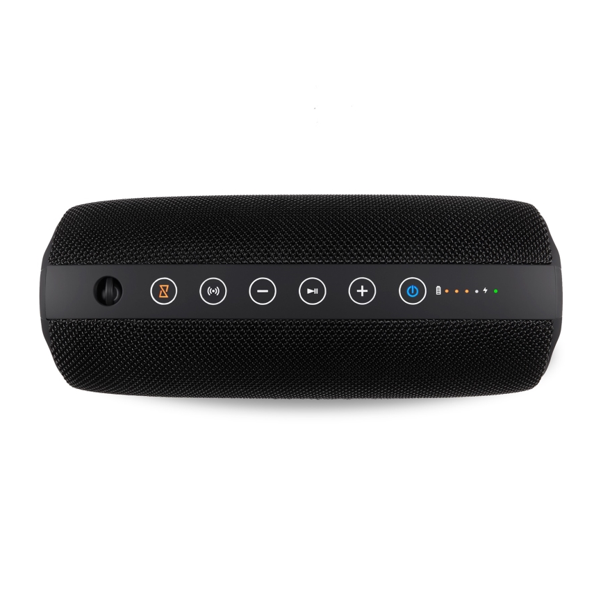 Niceboy Titan 4 - Altavoz inalámbrico LED con micrófono y función de power bank 50W/4000 mAh IPX7 negro