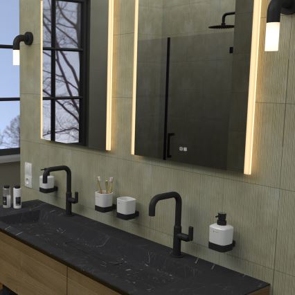 NIMCO ZP 11002VX - Espejo de baño LED regulable con retroiluminación LED/24W/230V 3000-6500K 80x60 cm IP44
