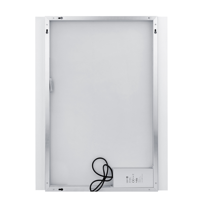 NIMCO ZP 11002VX - Espejo de baño LED regulable con retroiluminación LED/24W/230V 3000-6500K 80x60 cm IP44