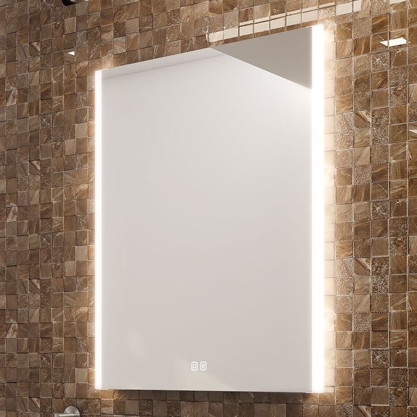 NIMCO ZP 11002VX - Espejo de baño LED regulable con retroiluminación LED/24W/230V 3000-6500K 80x60 cm IP44