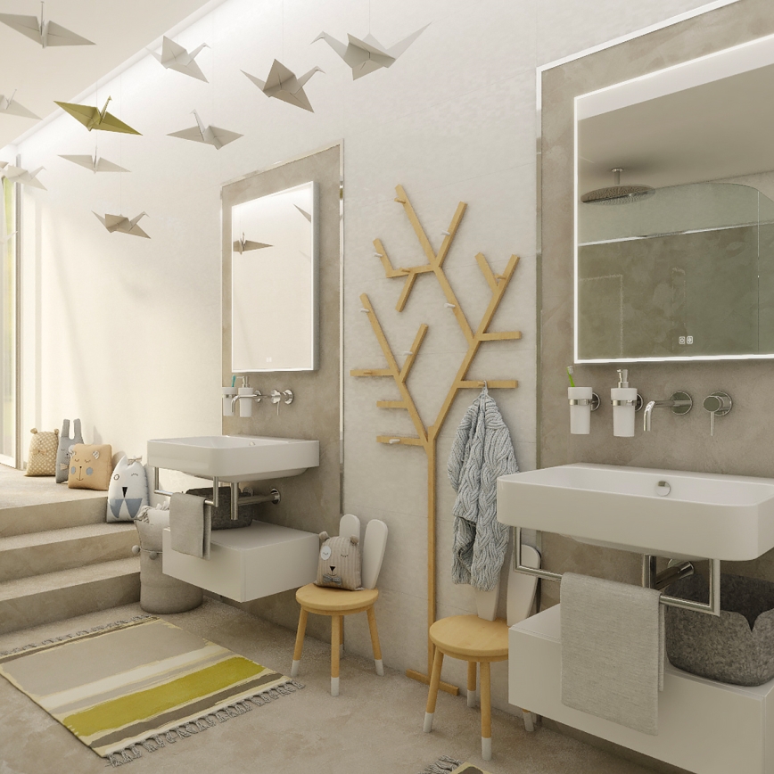 NIMCO ZP 13001VX - Espejo de baño retroiluminado LED atenuable LED/35W/230V 3000-6500K 70x50 cm IP44