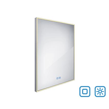 NIMCO ZP 13002VX - LED Espejo de baño retroiluminado regulable LED/41W/230V 3000-6500K 80x60 cm IP44