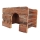 Nobleza - Casa de madera para roedores 25x40x29cm