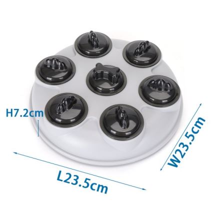 Nobleza - Juguete interactivo para perros gris