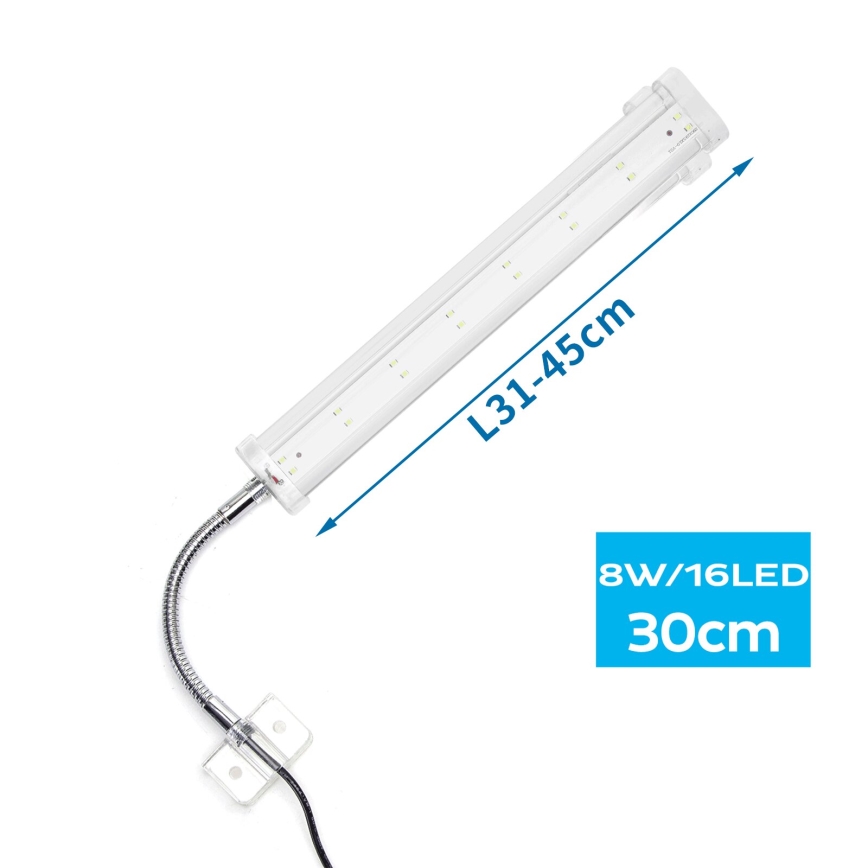 Nobleza - LED Iluminación para acuarios LED/8W/230V IPX7 30 cm