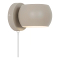 Nordlux - Ajustable pared Foco BELIR 1xG9/5W/230V beige