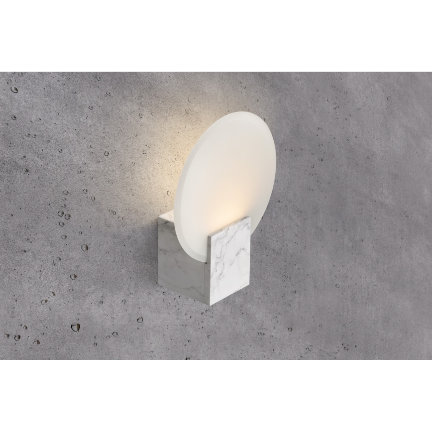 Nordlux - Aplique de baño LED regulable HESTER LED/9,5W/230V IP44 blanco