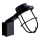 Nordlux - Aplique de baño MARINA 1xG9/40W/230V IP44 negro
