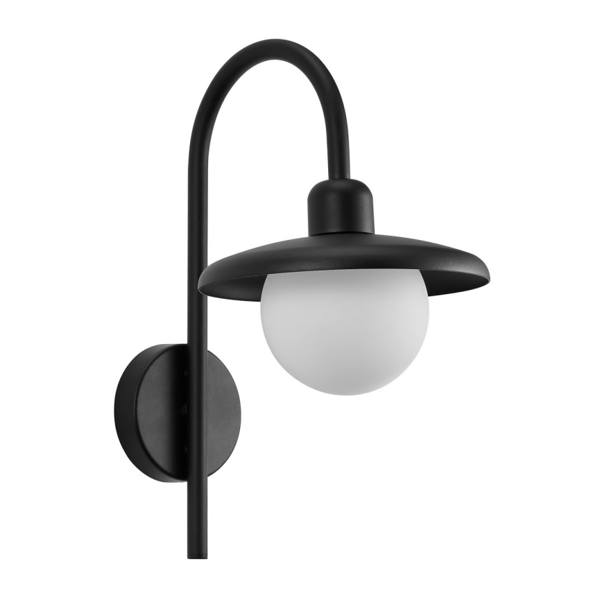 Nordlux - Aplique de exterior BERLO 1xE27/10W/230V IP44 negro