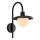 Nordlux - Aplique de exterior BERLO 1xE27/10W/230V IP44 negro