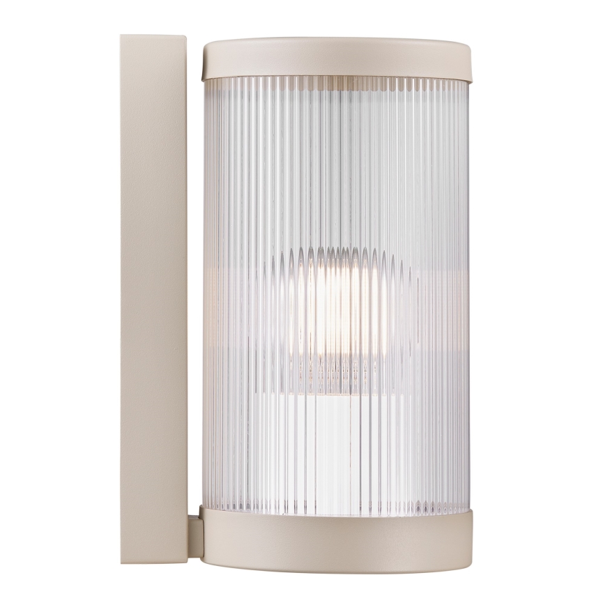 Nordlux - Aplique de exterior COUPAR 1xE27/25W/230V IP54 beige