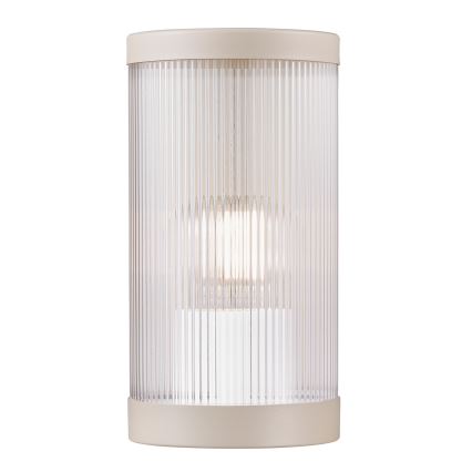 Nordlux - Aplique de exterior COUPAR 1xE27/25W/230V IP54 beige