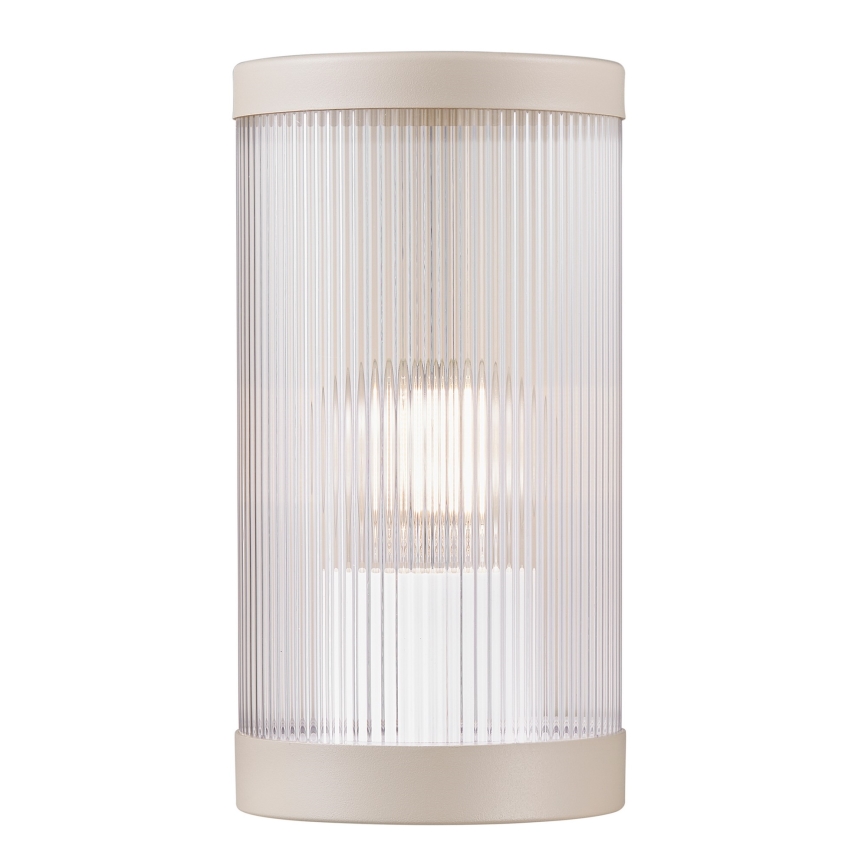 Nordlux - Aplique de exterior COUPAR 1xE27/25W/230V IP54 beige