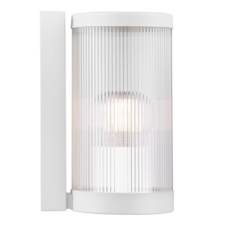 Nordlux - Aplique de exterior COUPAR 1xE27/25W/230V IP54 blanco