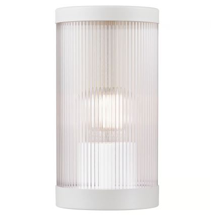 Nordlux - Aplique de exterior COUPAR 1xE27/25W/230V IP54 blanco