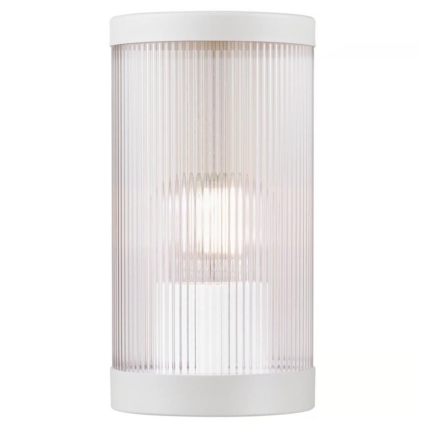Nordlux - Aplique de exterior COUPAR 1xE27/25W/230V IP54 blanco