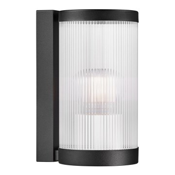 Nordlux - Aplique de exterior COUPAR 1xE27/25W/230V IP54 negro