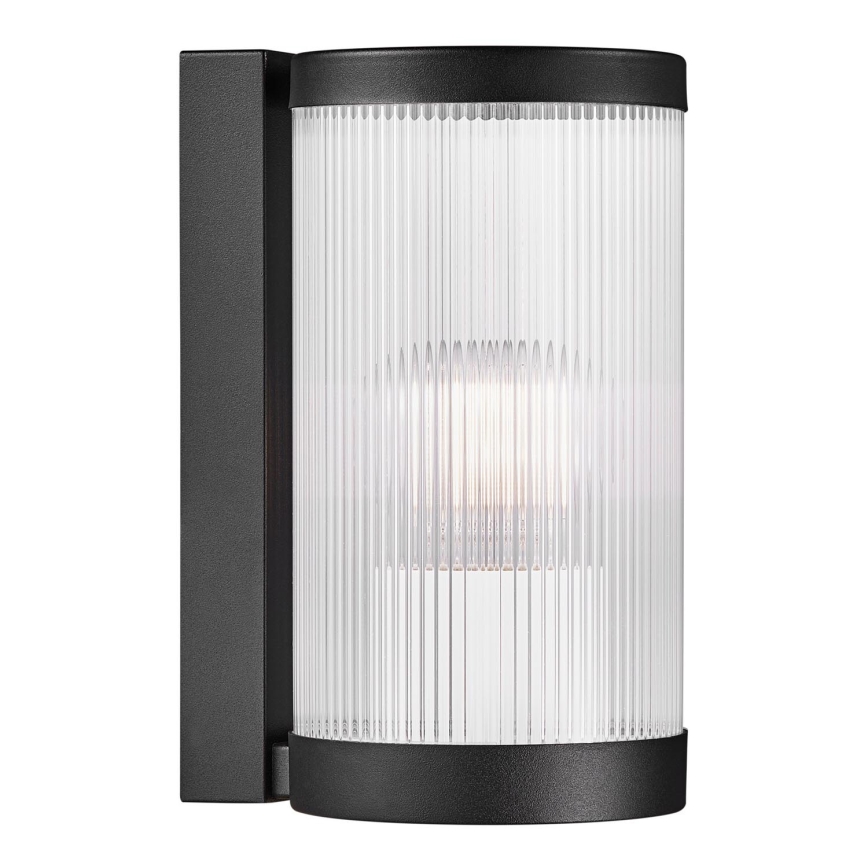 Nordlux - Aplique de exterior COUPAR 1xE27/25W/230V IP54 negro