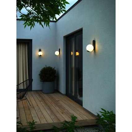 Nordlux - Aplique de exterior DALIUS 1xE27/10W/230V IP44