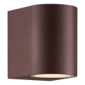 Nordlux - Aplique de exterior DION 1xGU10/25W/230V IP44 rezavá