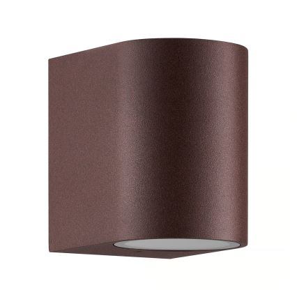 Nordlux - Aplique de exterior DION 1xGU10/25W/230V IP44 rezavá