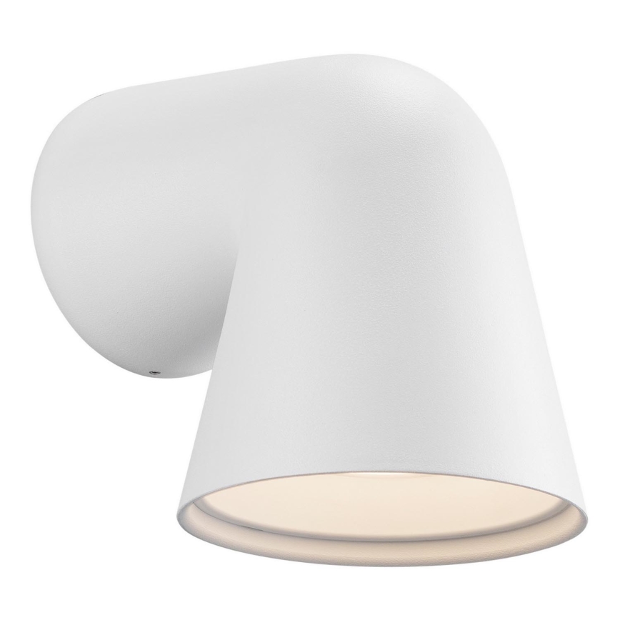 Nordlux - Aplique de exterior FRONT 1xGU10/28W/230V IP44 blanco