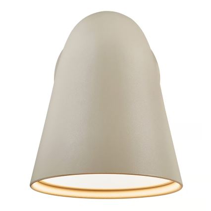 Nordlux - Aplique de exterior FRONT 1xGU10/28W/230V IP44 color crema